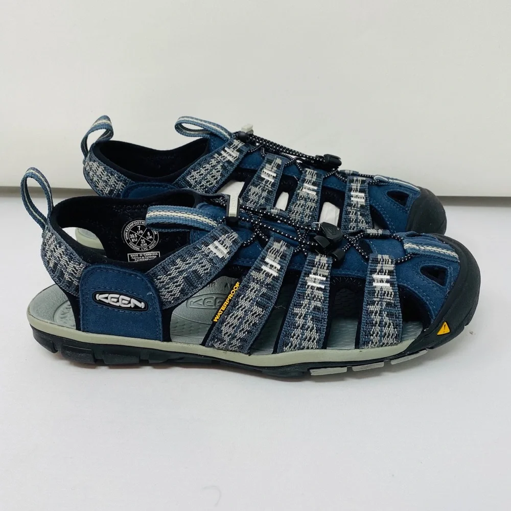 KEEN*Navy Waterproof Sandal Clearwater*US 7 $100